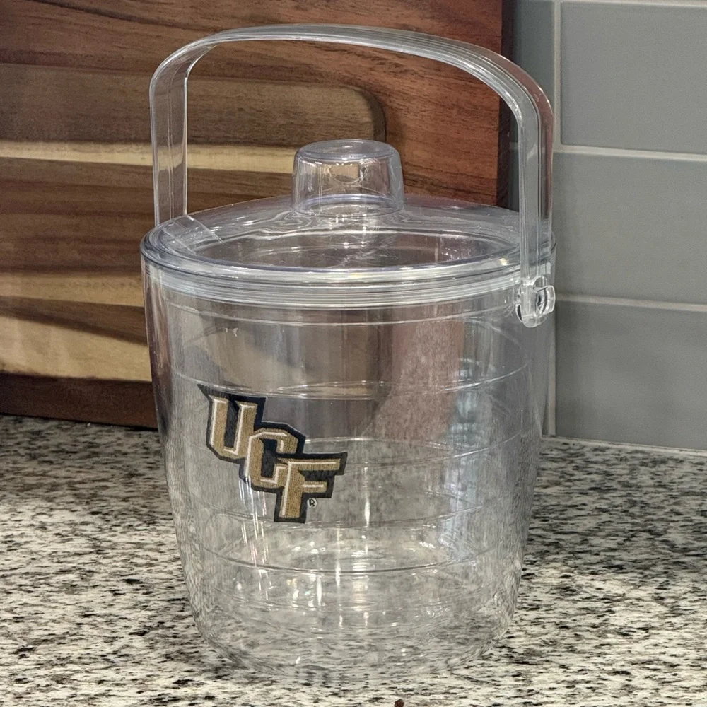UCF University of Central Florida Knights Tailgating Plastic Ice Bucket w/ Lid